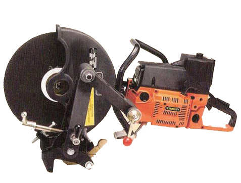 HC355型內燃鋸軌機