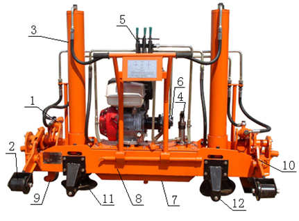 YQJ-300型液壓起道機(jī)
